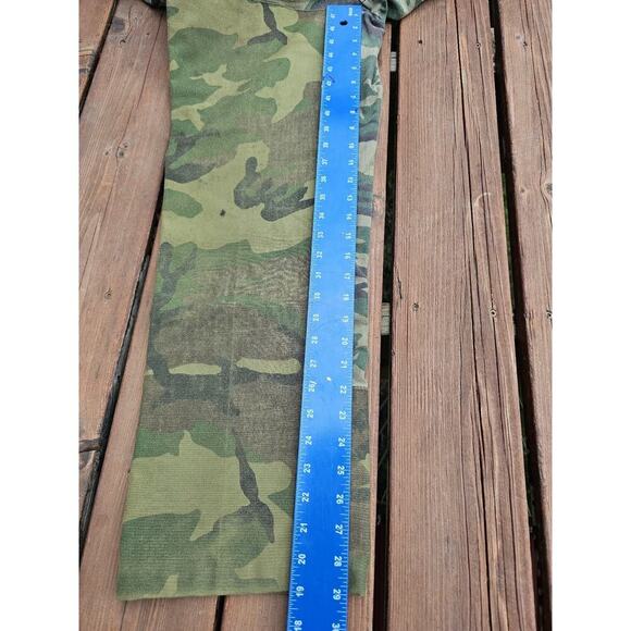 Vintage Cabelas Brush Guard Camo Hunting Pants Fleece Lined Upland Mens 36 - Picture 9 of 12